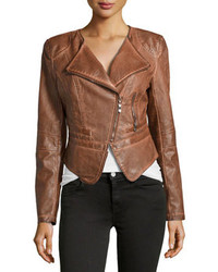 Brown Leather Outerwear