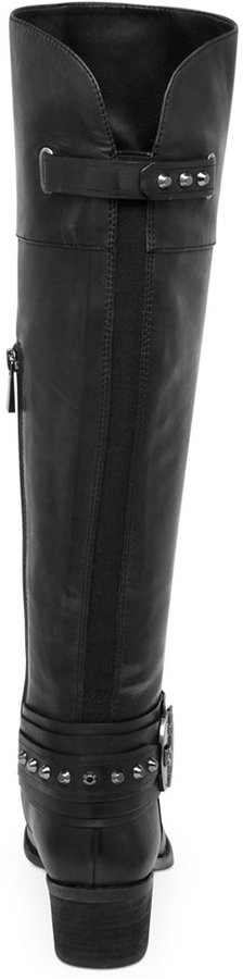 Vince Camuto Beatrix Over The Knee Wide Calf Riding Boots, $249 | Macy ...