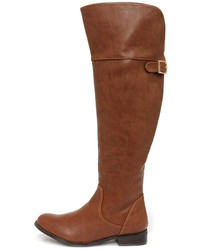 Rider 24 Tan Over The Knee Boots