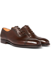 George Cleverley Adam Cap Toe Leather Oxford Brogues