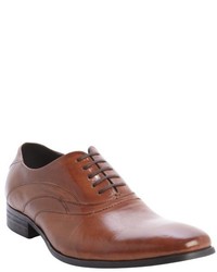 Kenneth Cole Reaction Black Leather Jig Saw Oxfords