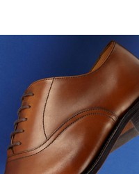 Charles Tyrwhitt Brown Carlton Toe Cap Oxford Shoes