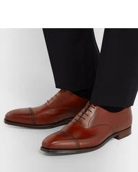 George Cleverley Charles Cap Toe Leather Oxford Shoes