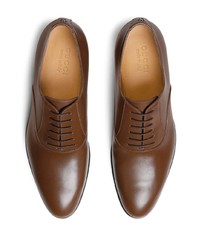 Gucci Double G Lace Up Oxford Shoes