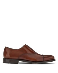 Ferragamo Giovanni Leather Oxford Shoes