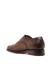 Santoni Leather Derby Shoes