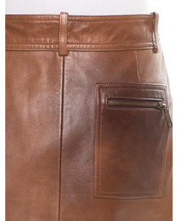 Celine Cline Leather Skirt