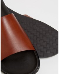 Aldo Afivia Leather Mule Slider Sandals