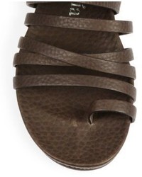 Pedro Garcia Jezabel Strappy Leather Ankle Cuff Sandals