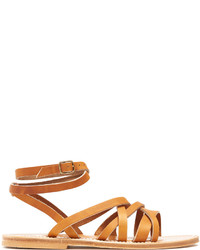K. Jacques Kjacques Aphrodite Leather Sandals