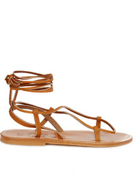 K. Jacques Kjacques Thebes Leather Sandals