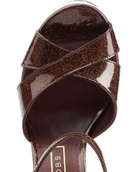 Marc Jacobs Leather Platform Sandals