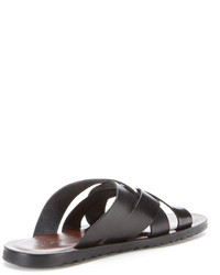 Slide Leather Sandal