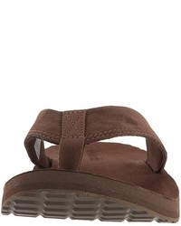 Columbia Sorrento Leather Flip Sandals