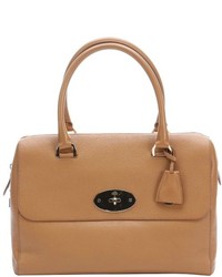 Mulberry Brown Leather Del Rey Top Handle Bag