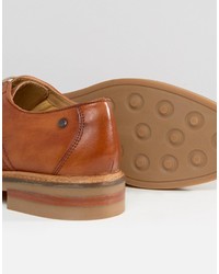 Base London Stanford Perforated Leather Shoes
