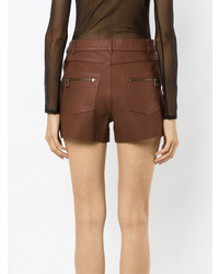 Nk Leather Shorts