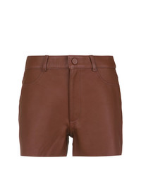 Nk Leather Shorts