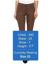 CJ by Cookie Johnson Joy Legging W Coated Fabric In Brown