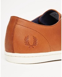 Fred Perry Byron Leather Sneakers