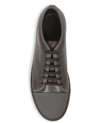 Lanvin Crackled Leather Sneakers