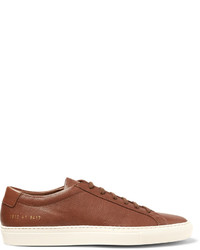 Common Projects Original Achilles Grained Leather Sneakers