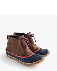 J.Crew Sorel For Out N Abouttm Leather Boots