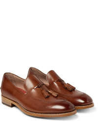 Paul Smith Haring Polished Leather Tasselled Loafers