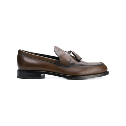 Tod's Tasselled Loafers, $557 | farfetch.com | Lookastic