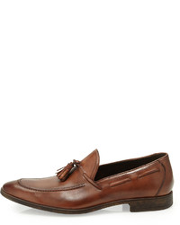 Kenneth Cole Thumb War Tasseled Loafer Brown