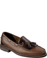 Sperry Top Sider Essex Kiltie Tanbrown Leather Tassel Loafers