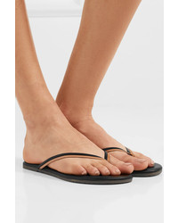 TKEES Duos Two Tone Leather Flip Flops