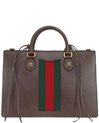 Gucci Animalier Leather Tote Bag