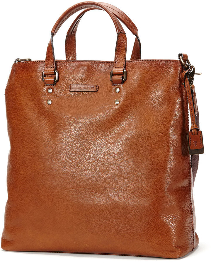 frye leather tote bags