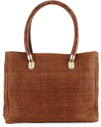 Cole Haan Benson Woven Leather Tote Bag