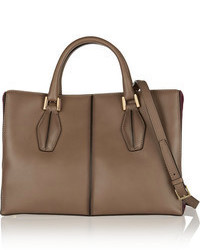 Tod's D Cube Shopping Medium Leather Tote
