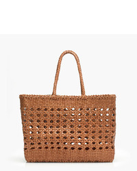 J.Crew Dragon Diffusiontm Large Cannage Tote Bag