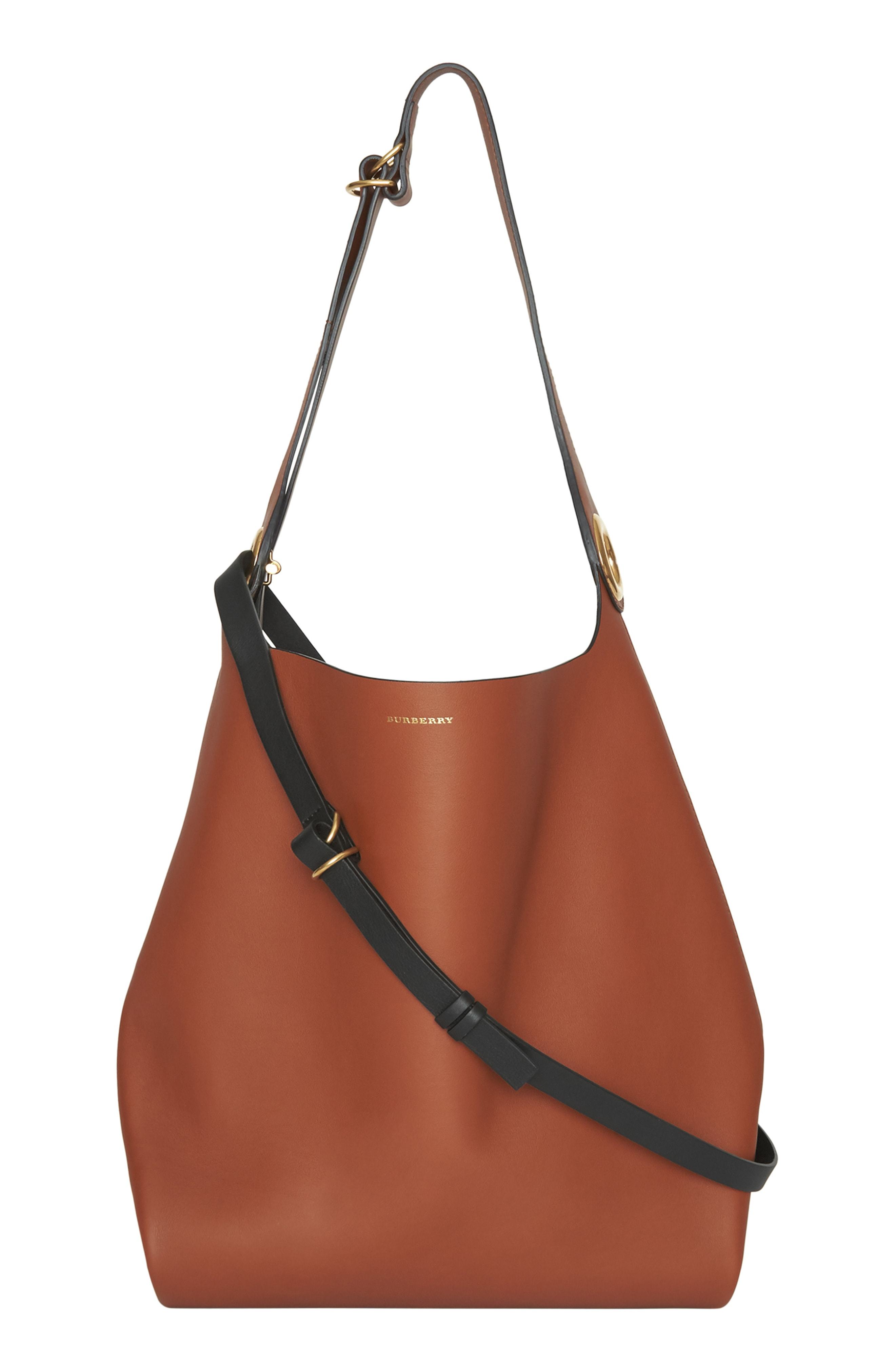 Burberry hotsell grommet tote