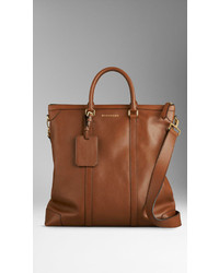 Burberry Large Leather Tote Bag