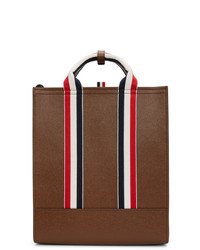 Thom Browne Leather Tote