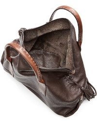 Henry Beguelin Leather Tote With Tassel