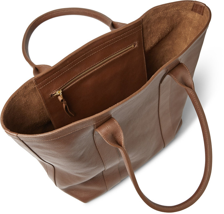 lotuff leather tote