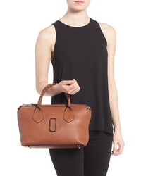 Marc Jacobs Medium Noho East West Leather Tote Brown