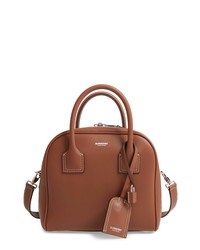 Burberry Small Cube Leather Satchel