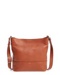 Shinola Small Relaxed Leather Hobo Bag