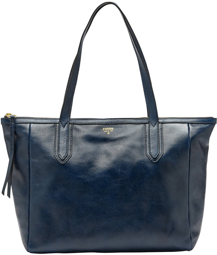 Fossil Sydney Leather Shopper, $168 | Macy's | Lookastic