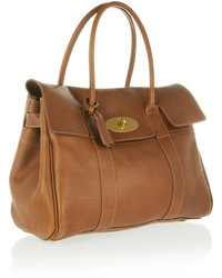 Mulberry The Bayswater Textured Leather Bag Brown