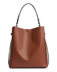 AllSaints Voltaire Northsouth Leather Tote