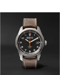 Bremont Airco Mach 1 Automatic Chronometer 40mm Stainless Steel And Leather Watch
