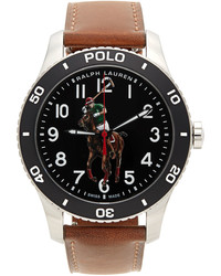 Polo Ralph Lauren Brown Black The Polo 42mm Watch